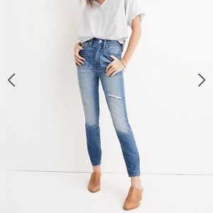 Madewell Rigid High Rose Skinny Jean